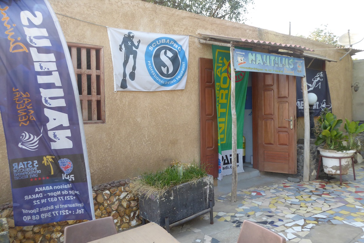 Nautilus Diving Dakar contact par mail téléphone whatsapp