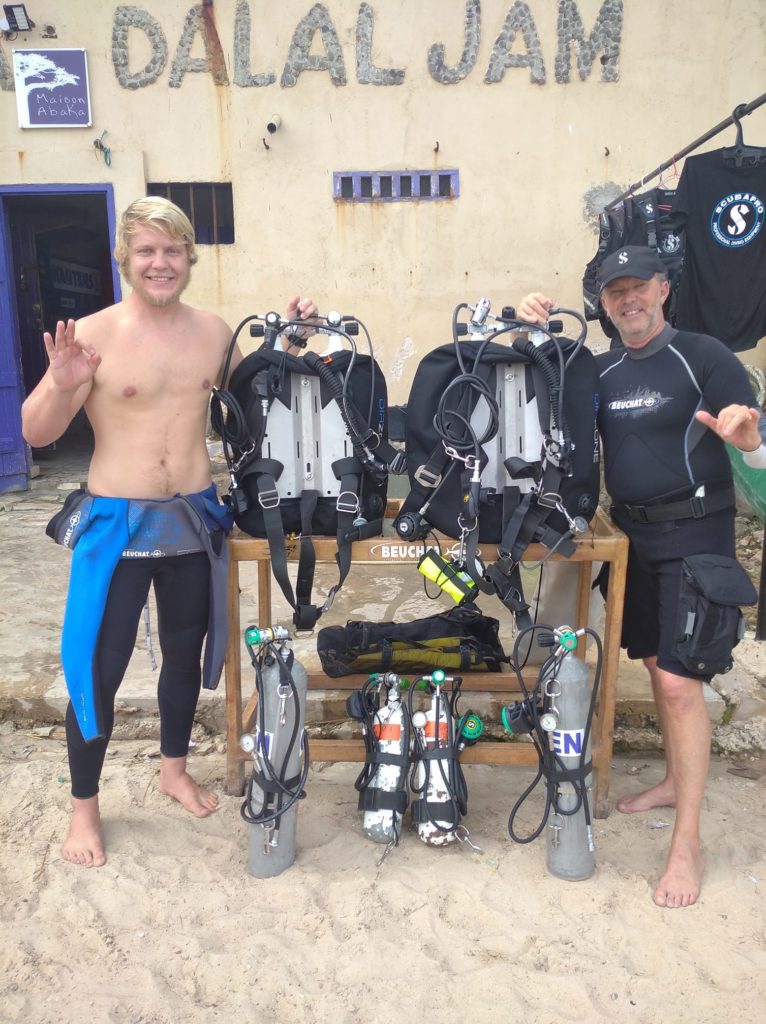 Tech diving with Nautilus ! Nautilus Diving Dakar Senegal