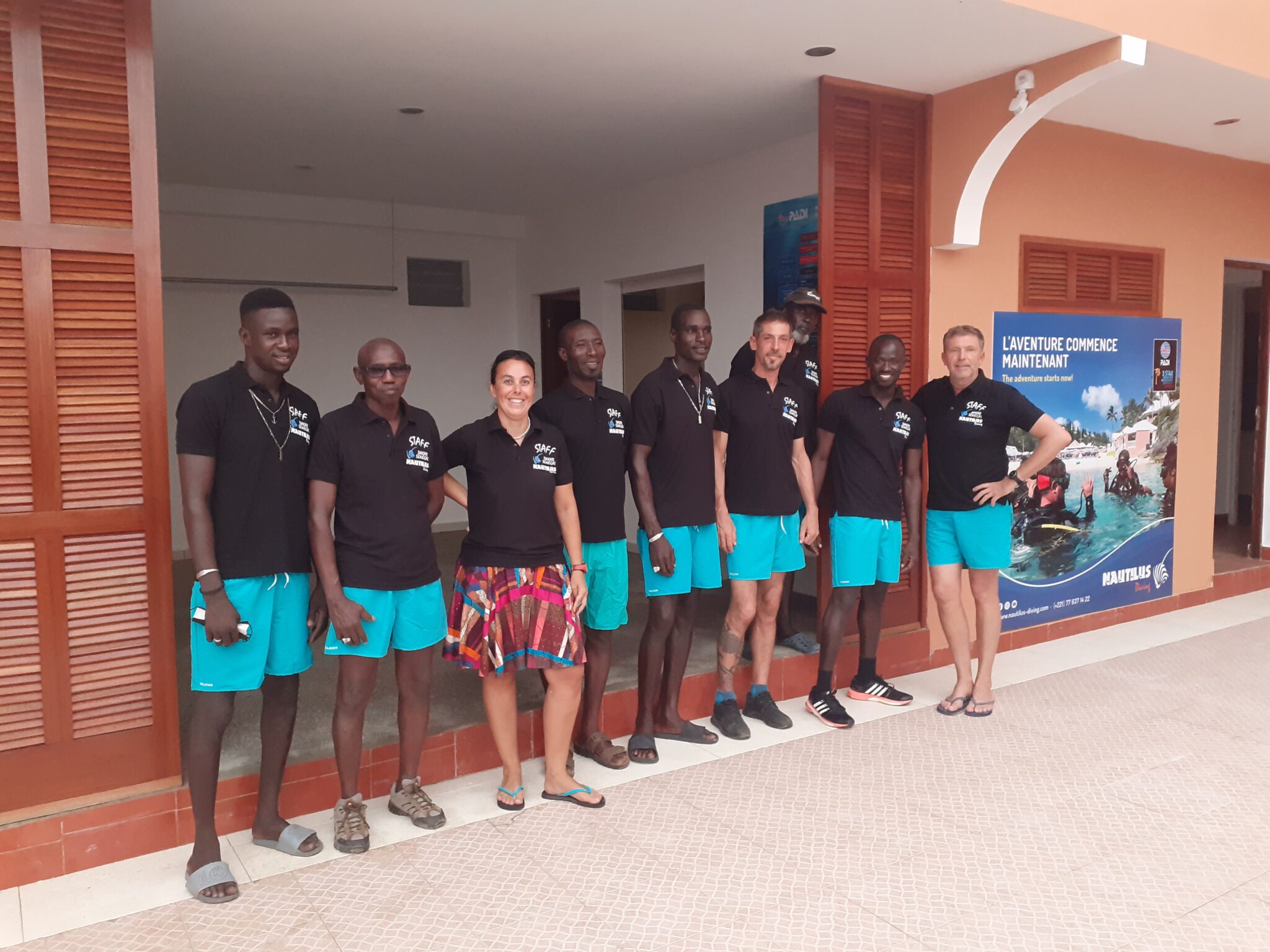 Notre Equipe Nautilus Diving Dakar Centre PADI 5 étoiles IDC